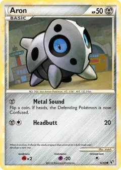 Aron 42/90 Common card from HS—Undaunted