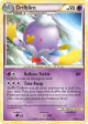 Drifblim 12/90 Rare card from HS—Undaunted