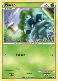 Pineco 62/90 Common card from HS—Undaunted