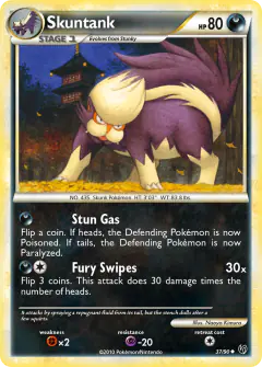 Skuntank 37/90 Uncommon card from HS—Undaunted