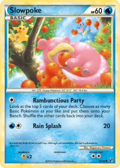 Slowpoke 66/90 Common card from HS—Undaunted