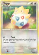 Togepi 70/90 Common card from HS—Undaunted