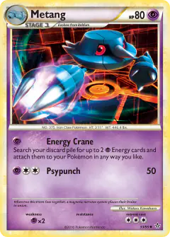 Metang 33/95 Uncommon card from HS—Unleashed