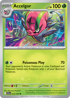 Accelgor 013/159 Uncommon card from Journey Together