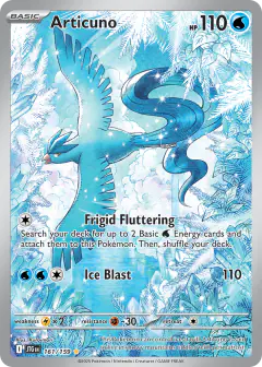Articuno 161/159 Illustration Rare card from Journey Together