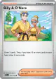 Billy & O'Nare 142/159 Common card from Journey Together