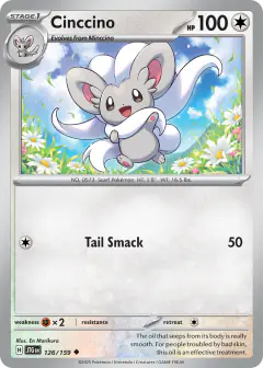 Cinccino 126/159 Uncommon card from Journey Together