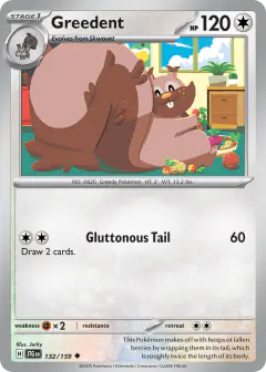 Greedent 132/159 Uncommon card from Journey Together