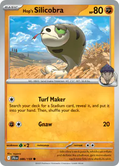 Hop's Silicobra 086/159 Common card from Journey Together