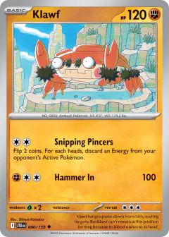 Klawf 090/159 Uncommon card from Journey Together