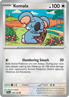 Komala 129/159 Common card from Journey Together