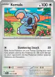 Komala 129/159 Common card from Journey Together