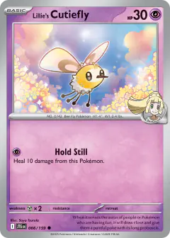 Lillie's Cutiefly 066/159 Common card from Journey Together