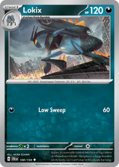 Lokix 100/159 Uncommon card from Journey Together