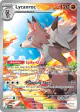 Lycanroc 166/159 Illustration Rare card from Journey Together