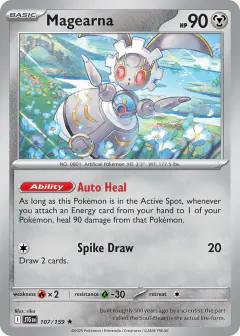 Magearna 107/159 Rare card from Journey Together