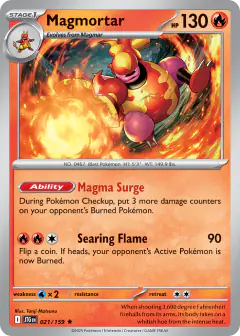 Magmortar 021/159 Rare card from Journey Together