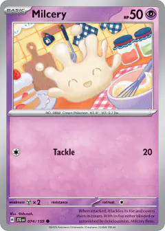 Milcery 074/159 Common card from Journey Together