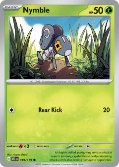 Nymble 019/159 Common card from Journey Together