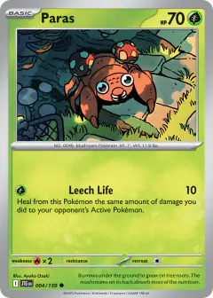 Paras 004/159 Common card from Journey Together