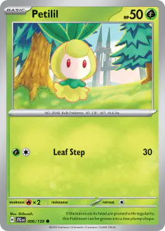 Petilil 006/159 Common card from Journey Together