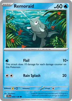 Remoraid 033/159 Common card from Journey Together