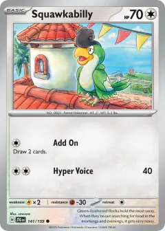 Squawkabilly 141/159 Common card from Journey Together