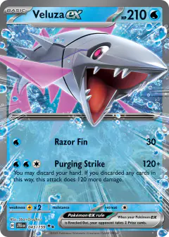 Veluza ex 043/159 Double Rare card from Journey Together