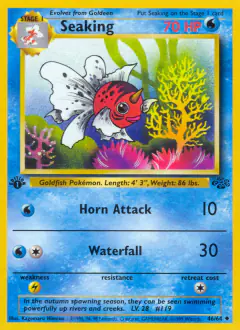 Seaking 46/64 Uncommon card from Jungle