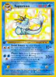 Vaporeon 28/64 Rare card from Jungle