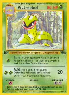 Victreebel 30/64 Rare card from Jungle