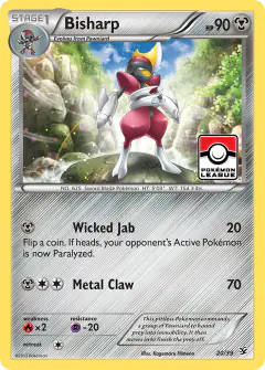 Bisharp 20/39 card from Kalos Starter Set