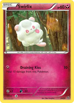Swirlix 24/39 card from Kalos Starter Set