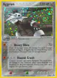 Aggron 2/92 Rare Holo card from Legend Maker