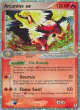 Arcanine ex 83/92 Rare Holo EX card from Legend Maker