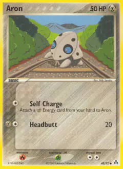 Aron 48/92 Common card from Legend Maker