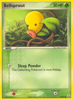 Bellsprout 49/92 Common card from Legend Maker