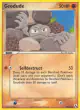 Geodude 53/92 Common card from Legend Maker