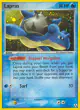 Lapras 8/92 Rare Holo card from Legend Maker