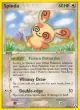 Spinda 26/92 Rare card from Legend Maker