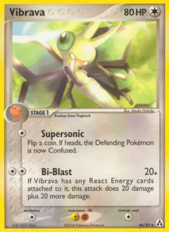 Vibrava 46/92 Uncommon card from Legend Maker