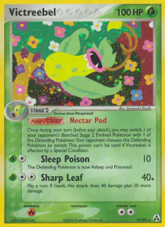 Victreebel 13/92 Rare Holo card from Legend Maker
