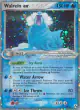 Walrein ex 89/92 Rare Holo EX card from Legend Maker