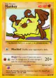 Mankey 81/110 Common card from Legendary Collection