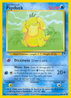 Psyduck 88/110 Common card from Legendary Collection