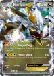 Black Kyurem-EX 100/113 Rare Holo EX card from Legendary Treasures