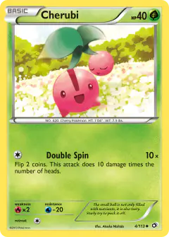Cherubi 4/113 Uncommon card from Legendary Treasures