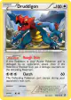 Druddigon 106/113 Uncommon card from Legendary Treasures