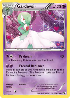 Gardevoir RC10/RC25 Uncommon card from Legendary Treasures