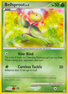 Bellsprout 85/146 Common card from Legends Awakened